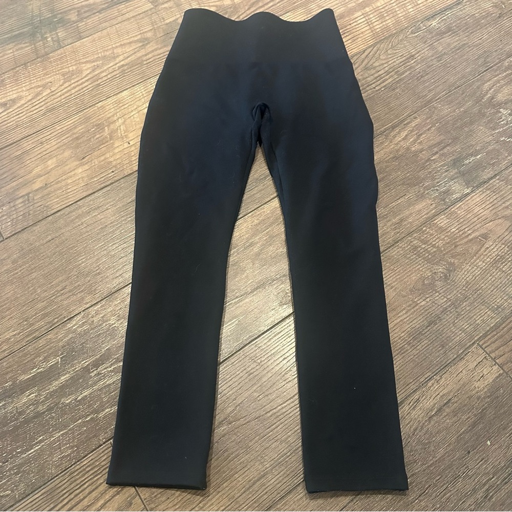 Spanx Black Crop Leggings‎ Size XS